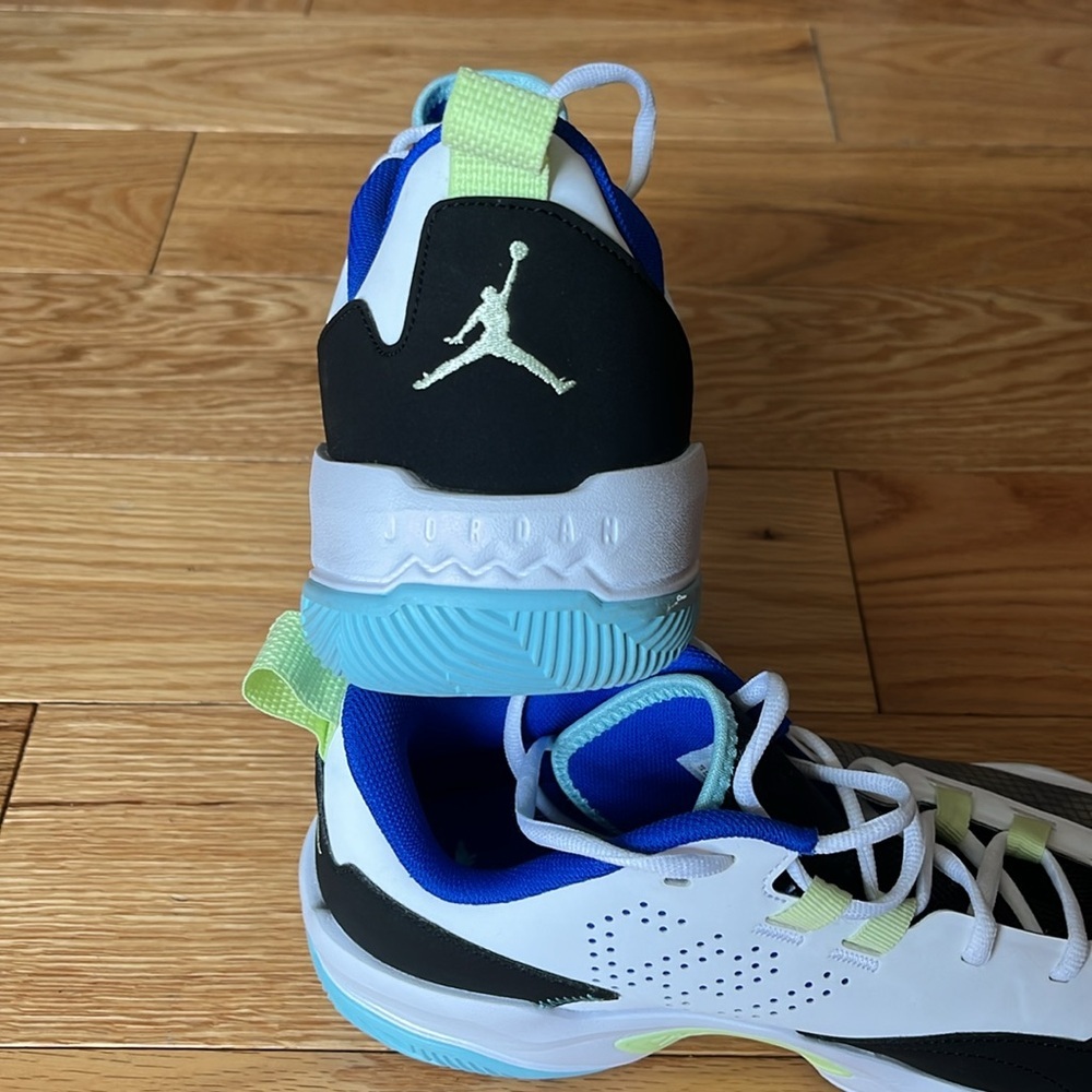 Jordan One Take 4 Mens Basketball Shoes White Coppa Lime Size 12 - Picture 7 of 16